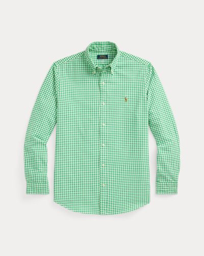 Classic Fit Gingham Oxford Shirt Polo Ralph Lauren Men - Image 1