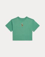 Big Pony Cotton Jersey Boxy Tee Girls