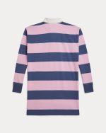 Striped Cotton Jersey Rugby Dress Girls - Image 2