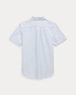 #Striped Cotton Oxford Short Sleeve Boys - Image 2