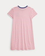 Striped Logo Cotton Jersey Dress Girls - Image 2