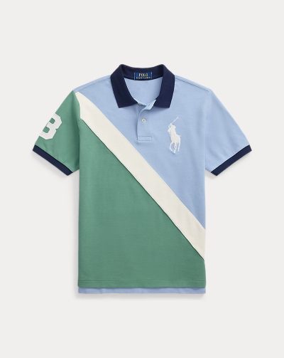 Big Pony Cotton Mesh Polo Shirt Boys - Image 1