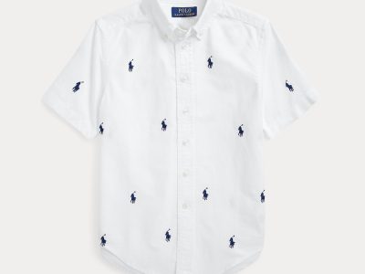 Polo Pony Oxford Short-Sleeve Shirt  Boys
