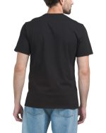 KARL LAGERFELD PARIS Stacked Cocktail Character T-shirt-Black - Image 2