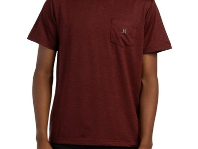 HURLEY Air Mesh Pocket Tee-PORT#1001083478