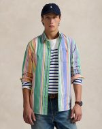 Classic Fit Striped Oxford Shirt Polo Ralph Lauren Men - Image 2