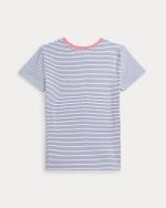 Striped Logo Cotton Jersey Tee Girls - Image 2