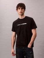 Bold Logo Graphic Relaxed T-Shirt-Black