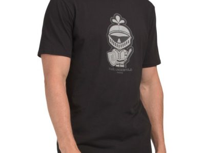 KARL LAGERFELD PARIS Amor Tee-BLACK#1001061924