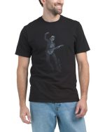 KARL LAGERFELD PARIS Brand Logo Tee-Black#1001070576