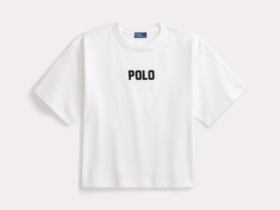 Logo Cotton Jersey Crewneck Tee Polo Ralph Lauren