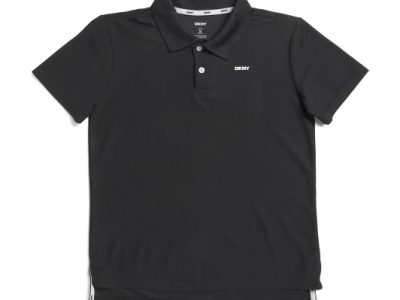 DKNY Big Boys Polo - Black #1001057703
