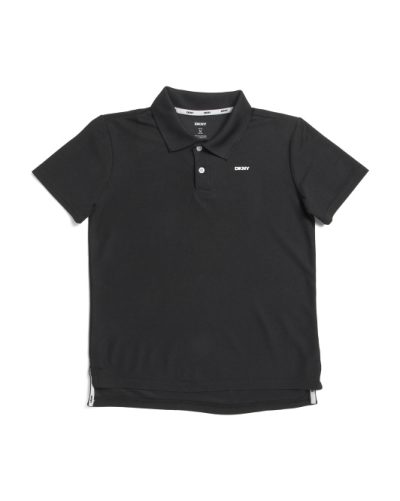 DKNY Big Boys Polo - Black #1001057703 - Image 1