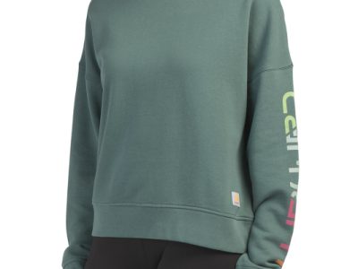 CARHARTT Loose Fit Graphic Sweatshirt - Balsam #1001040163