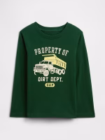 babyGap Graphic T-Shirt-Evergreen Glamour Green Truck