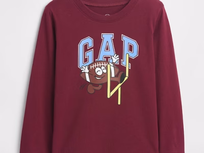 babyGap Graphic T-Shirt-Red Delicious Football
