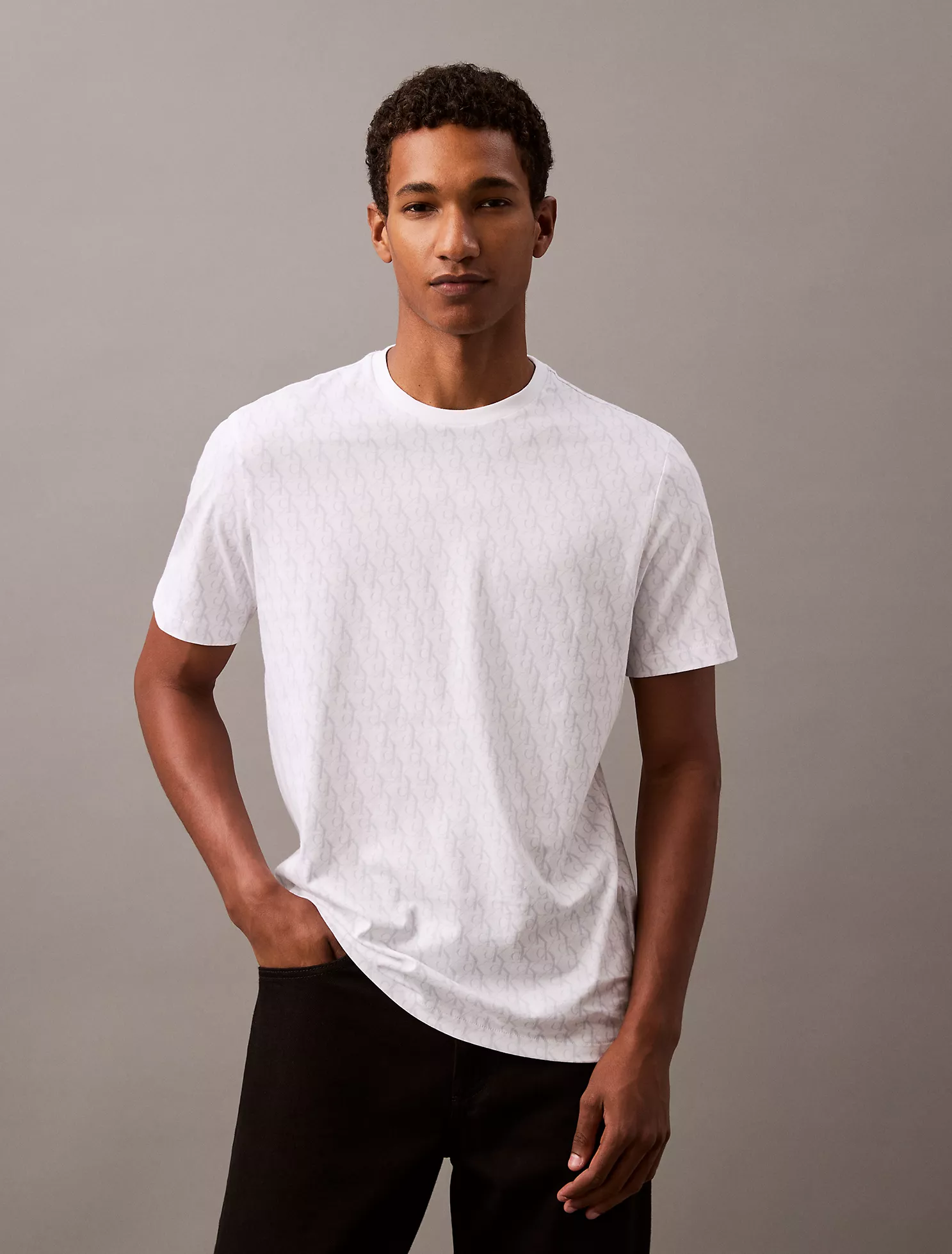 40BC240_YAA_alternate4 Liquid Touch Allover Monogram Classic T-Shirt-Brilliant White - Image 1