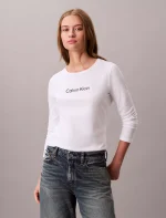 Standard Logo Slim T-Shirt-Brilliant White