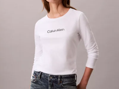 Standard Logo Slim T-Shirt-Brilliant White