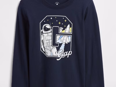 babyGap Graphic T-Shirt-Tapestry Navy Astronaut