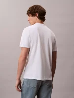 Dimensional Monologo Graphic Classic T-Shirt-Bright White - Image 2