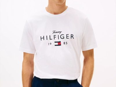 Hilfiger 1985 Graphic T-Shirt-White
