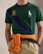 Men Big Pony 20th Anniversary T-Shirt-Vintage Pine/Newport Navy - Image 3