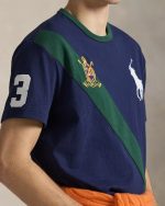 Men Big Pony 20th Anniversary T-Shirt-Newport Navy/Vintage Pine - Image 5