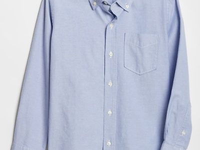 Kids Uniform Oxford Shirt - Blue Oxford