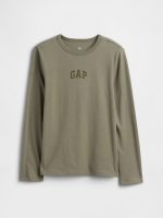 Kids Gap Double-Logo T-Shirt Boys - Mesculen Green