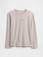 Kids Gap Double-Logo T-Shirt Boys - Frosty Morning