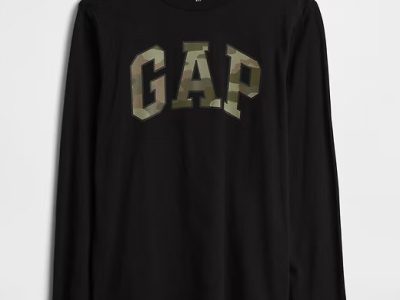 Kids Gap Double-Logo T-Shirt Boys - Mesculen Green (Copy)