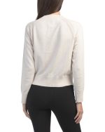 CALVIN KLEIN JEANS Long Sleeve Monogram Sweatshirt - Chalk - Image 2