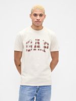 Everyday Soft Gap Logo T-Shirt - Tartan Plaid
