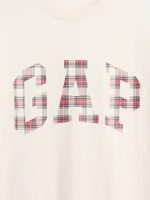 Everyday Soft Gap Logo T-Shirt - Tartan Plaid - Image 2