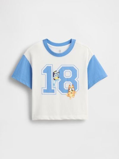 Baby & Toddler Bluey Graphic T-Shirt - Union Blue - Image 1