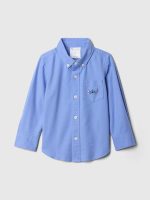 Gap × Disney Baby & Toddler Oxford Shirt - Shirting Blue