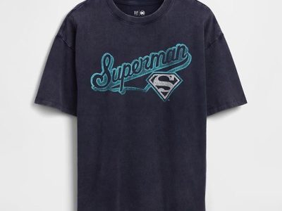 BOY Kids Superman Graphic T-Shirt - Uniform Navy