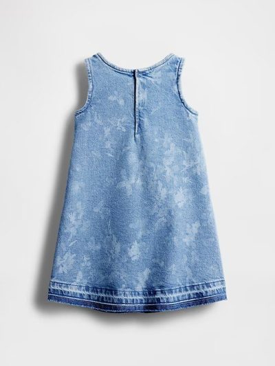 Baby & Toddler Denim Tank Dress - Light Wash - Image 3
