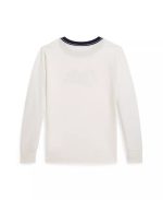 Polo Ralph LaurenToddler and Little Boys/Big Boys Logo Cotton Long Sleeve T-Shirt-Nevis - Image 2