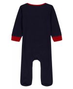 Tommy Hilfiger Baby Boys Drop Needle Logo Footed Coverall-Black - Image 2