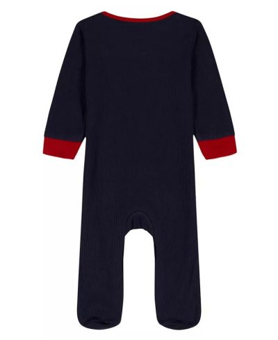 Tommy Hilfiger Baby Boys Drop Needle Logo Footed Coverall-Black - Image 2