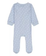Tommy Hilfiger Baby Boys Logo Print Footed Coverall-Blue - Image 2