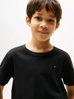 BOY Kids' Everyday Crewneck T-Shirt - Black #71J4179 - Image 3