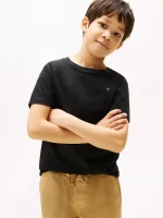 BOY Kids' Everyday Crewneck T-Shirt - Black #71J4179