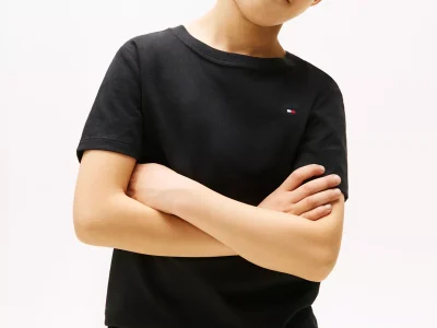BOY Kids' Everyday Crewneck T-Shirt - Black #71J4179