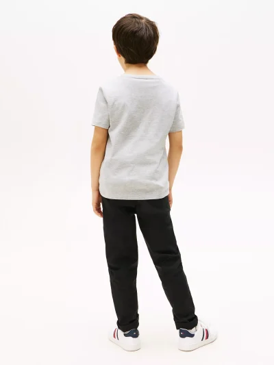 BOY Kids' Everyday Crewneck T-Shirt - Grey Heather #71J4179 - Image 2