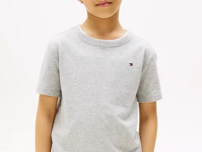 BOY Kids' Everyday Crewneck T-Shirt - Grey Heather #71J4179