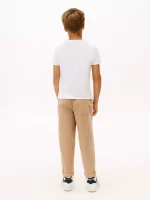 BOY Kids' Everyday Crewneck T-Shirt - Optic White TH #71J4179 - Image 3