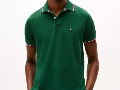 Men Regular Fit Tommy Wicking Polo-Ornamental Green